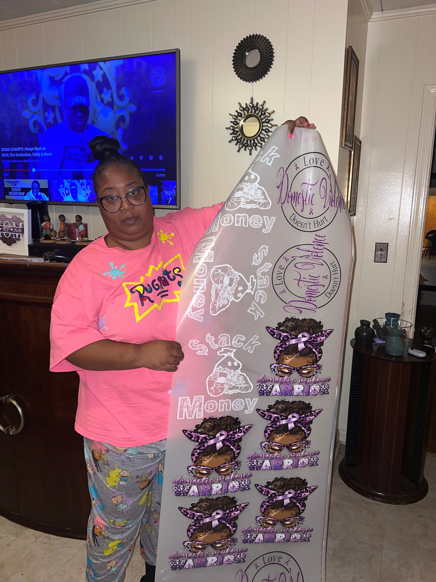 Custom 12x12 DTF Transfer