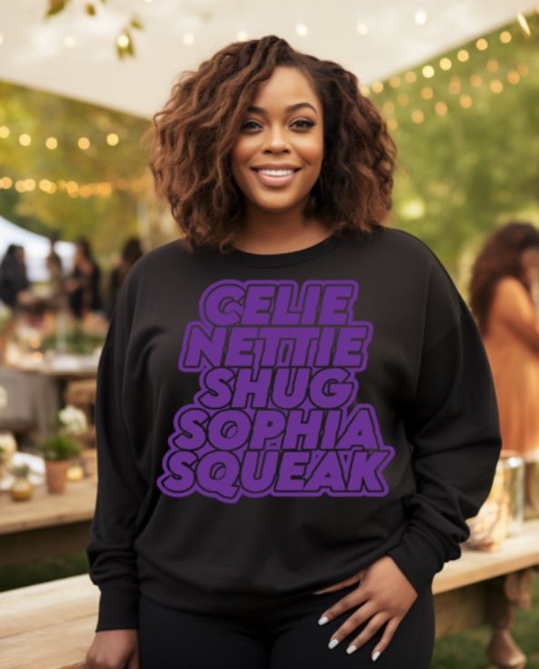 Color Purple Character Names