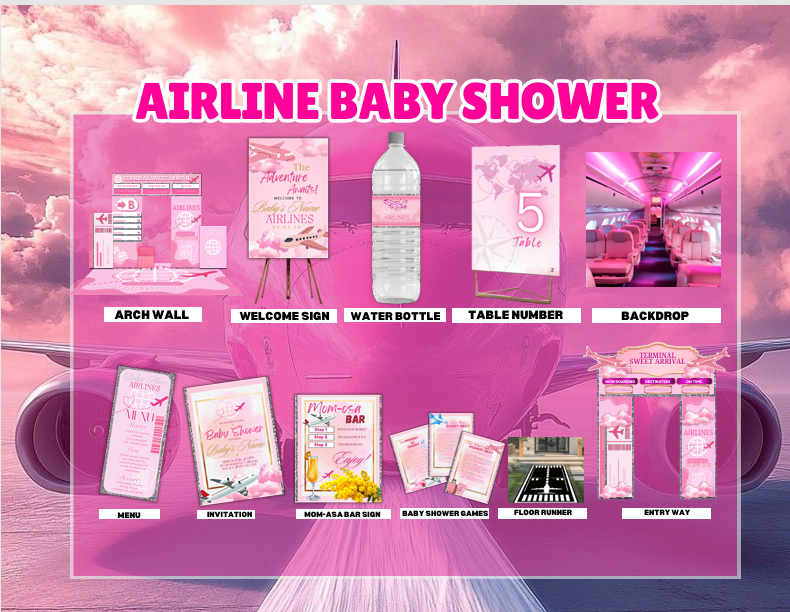 Pink Airplane Theme