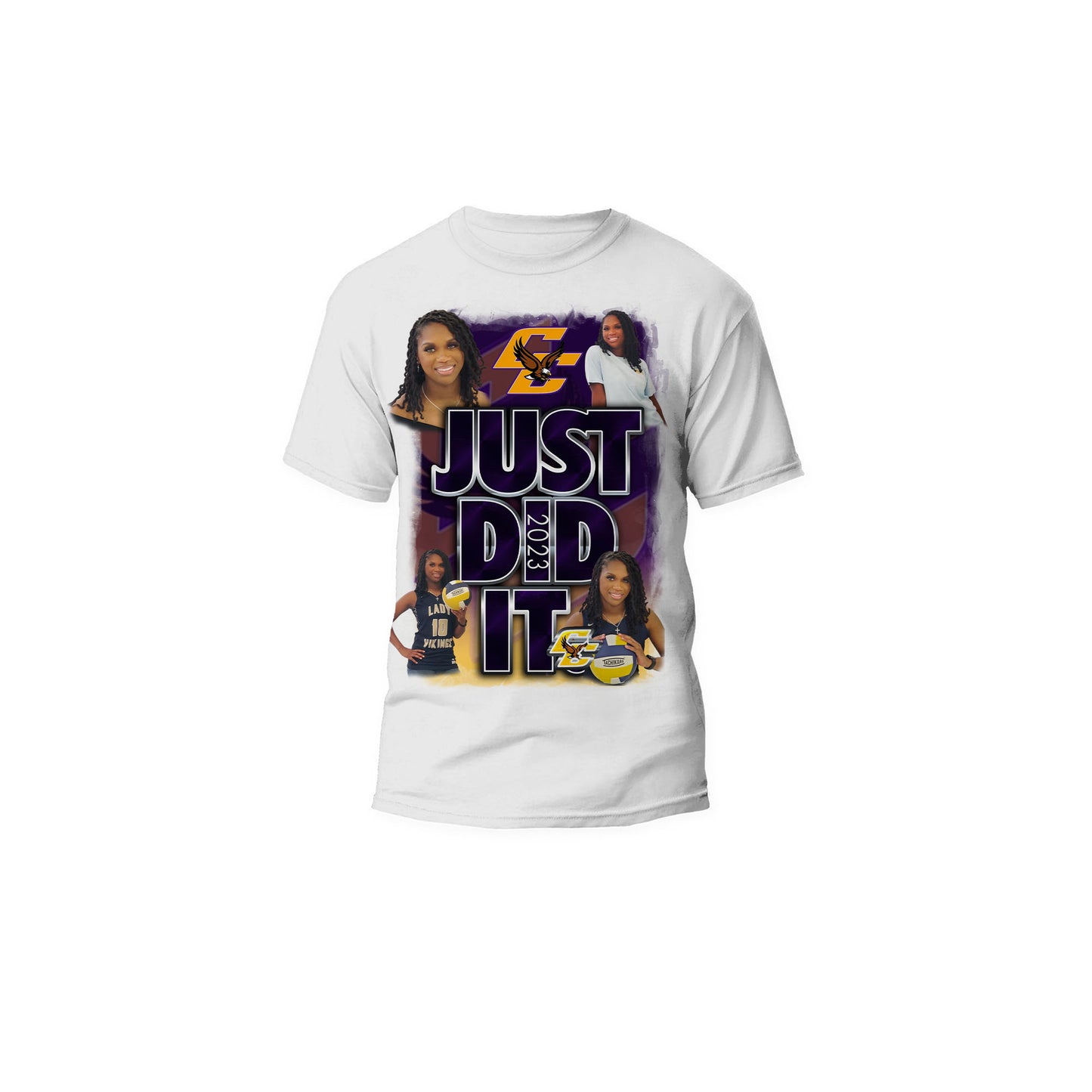 Custom Center Print Graduation T-shirt DTF(13x19