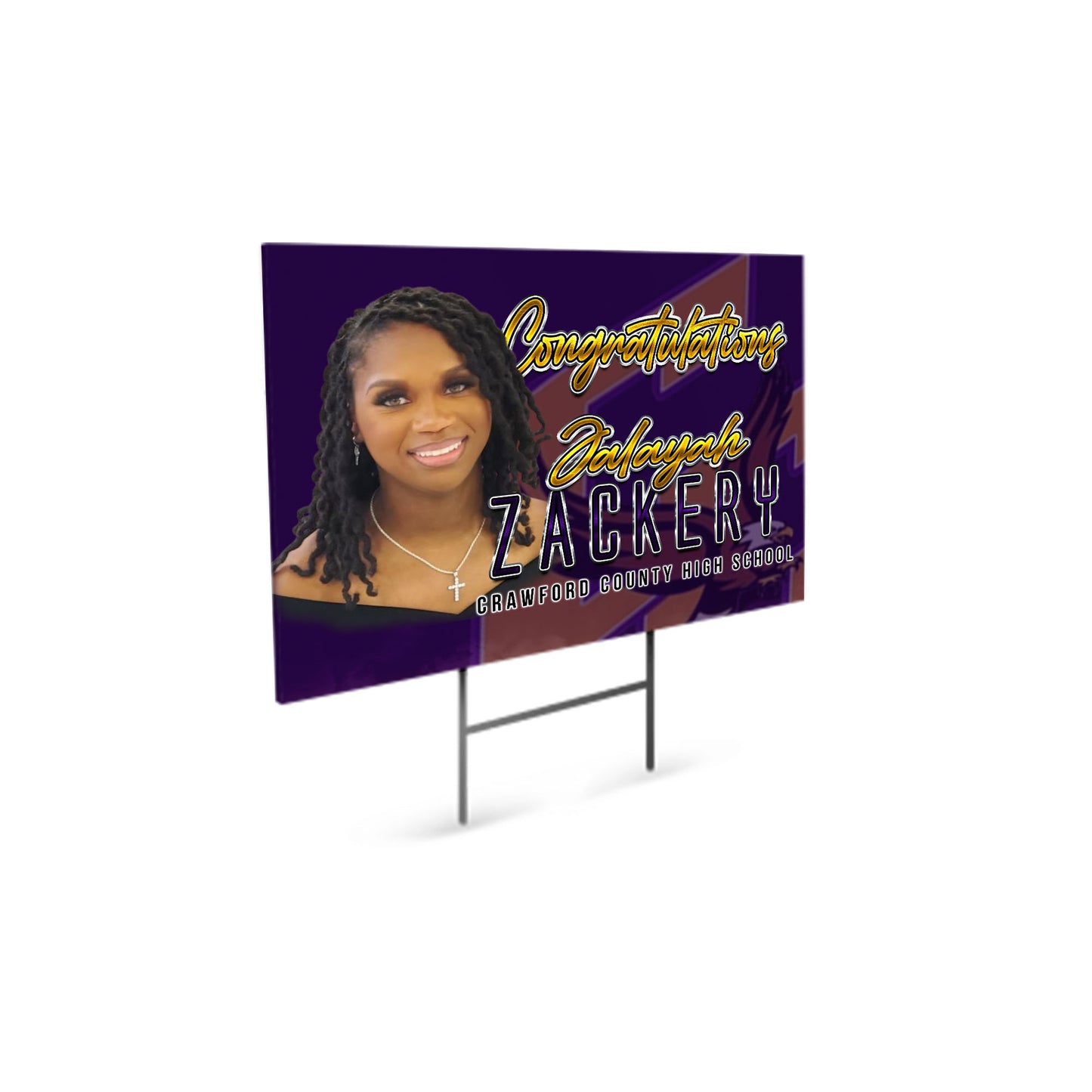 Custom Graduation Yard Sign