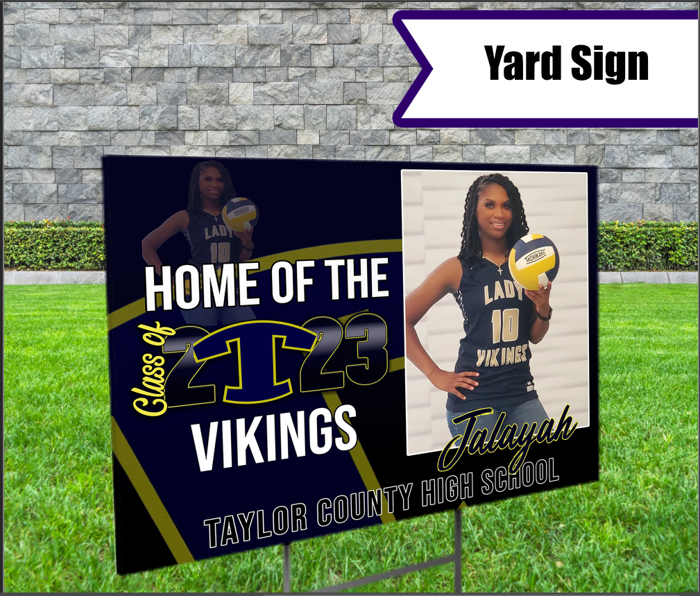 Custom Graduation Yard Sign