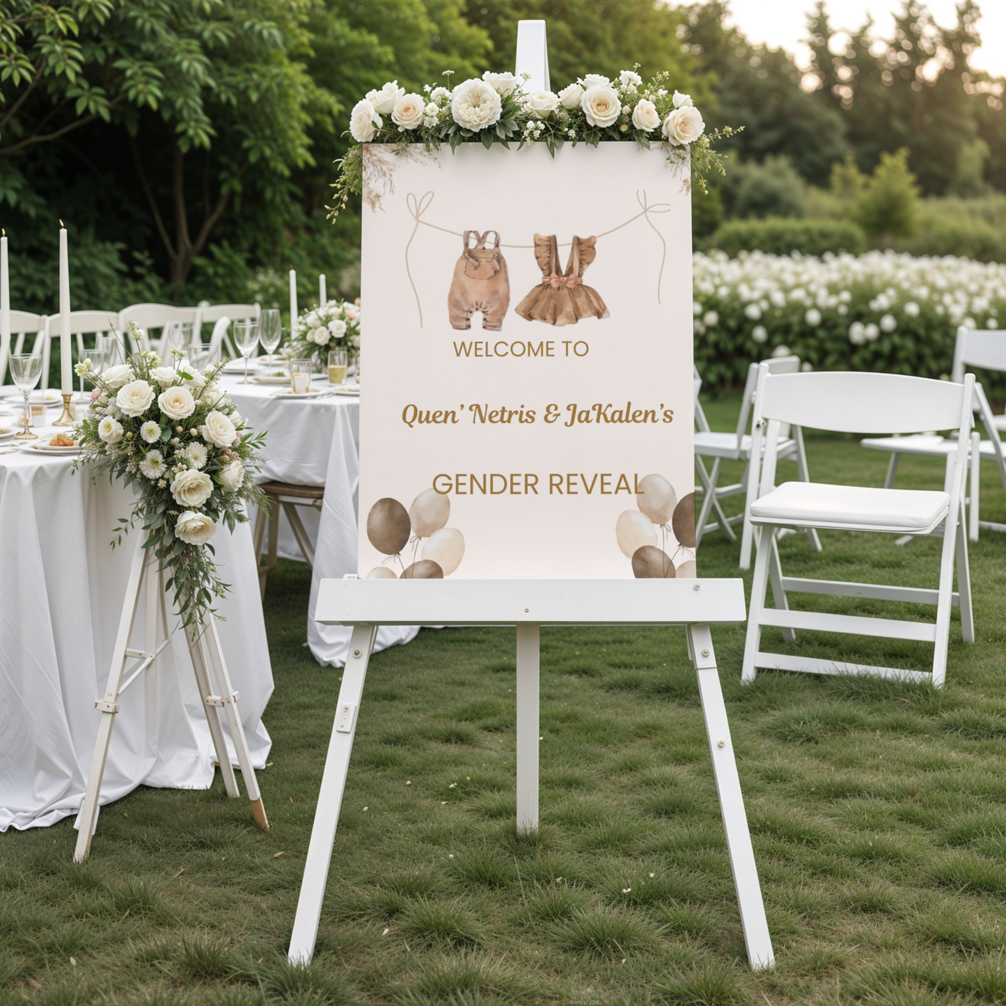 Custom Welcome Sign