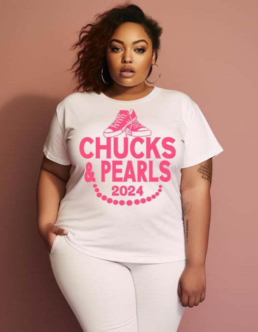 Chuck & Pearls Tee